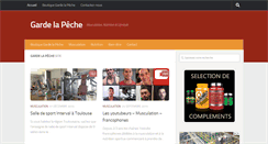 Desktop Screenshot of garde-la-peche.com